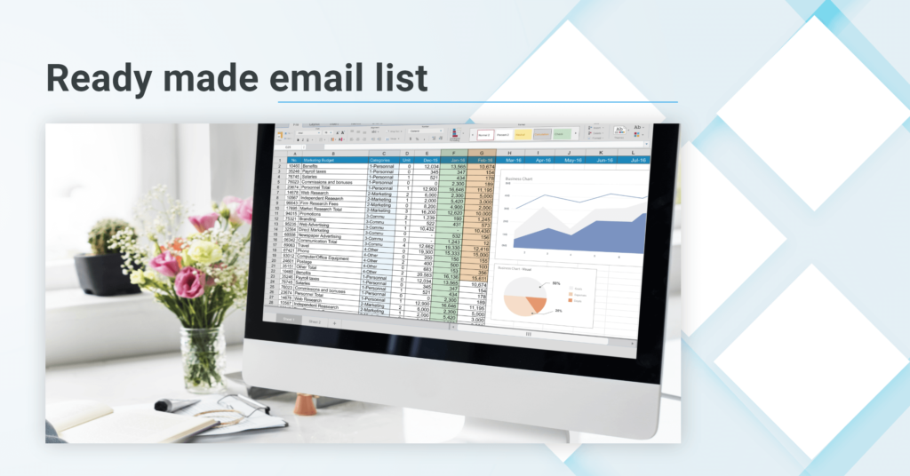Ready-made lists | Buy pre-built email lists | Instant data download