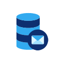 Database mail icon